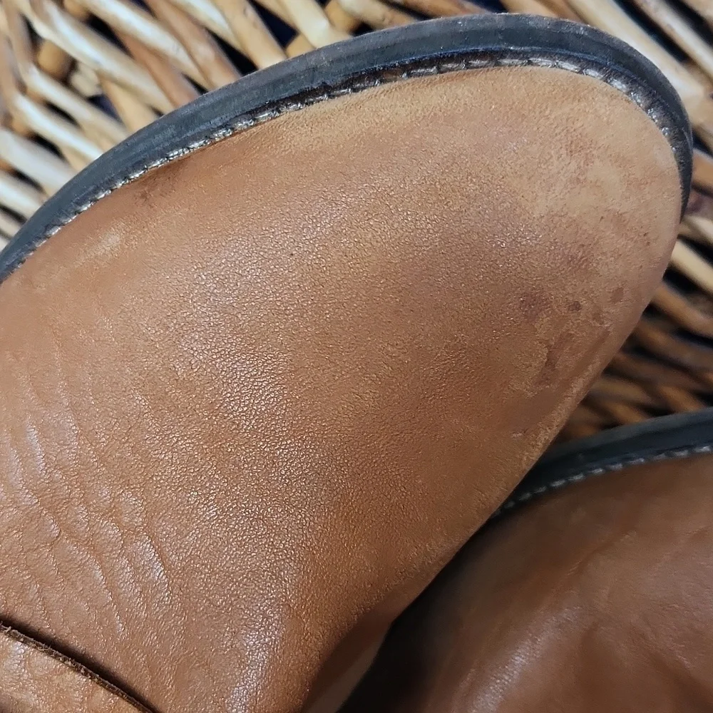 Free People Woven Leather Boots 41 US 10 - Picture 13 of 16